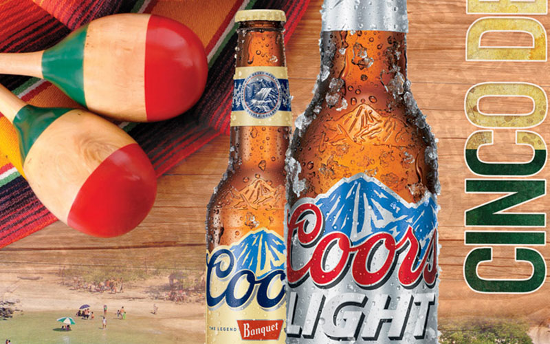 Coors Advertising Graphic Design