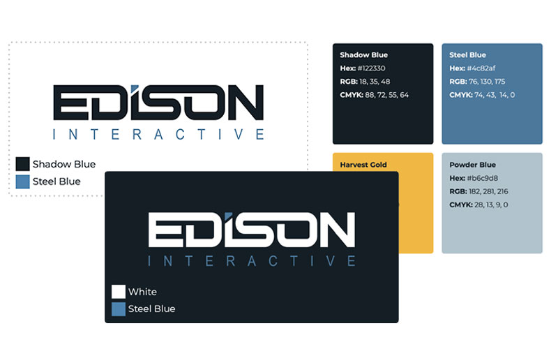 Edison Interactive Brand Design Refresh